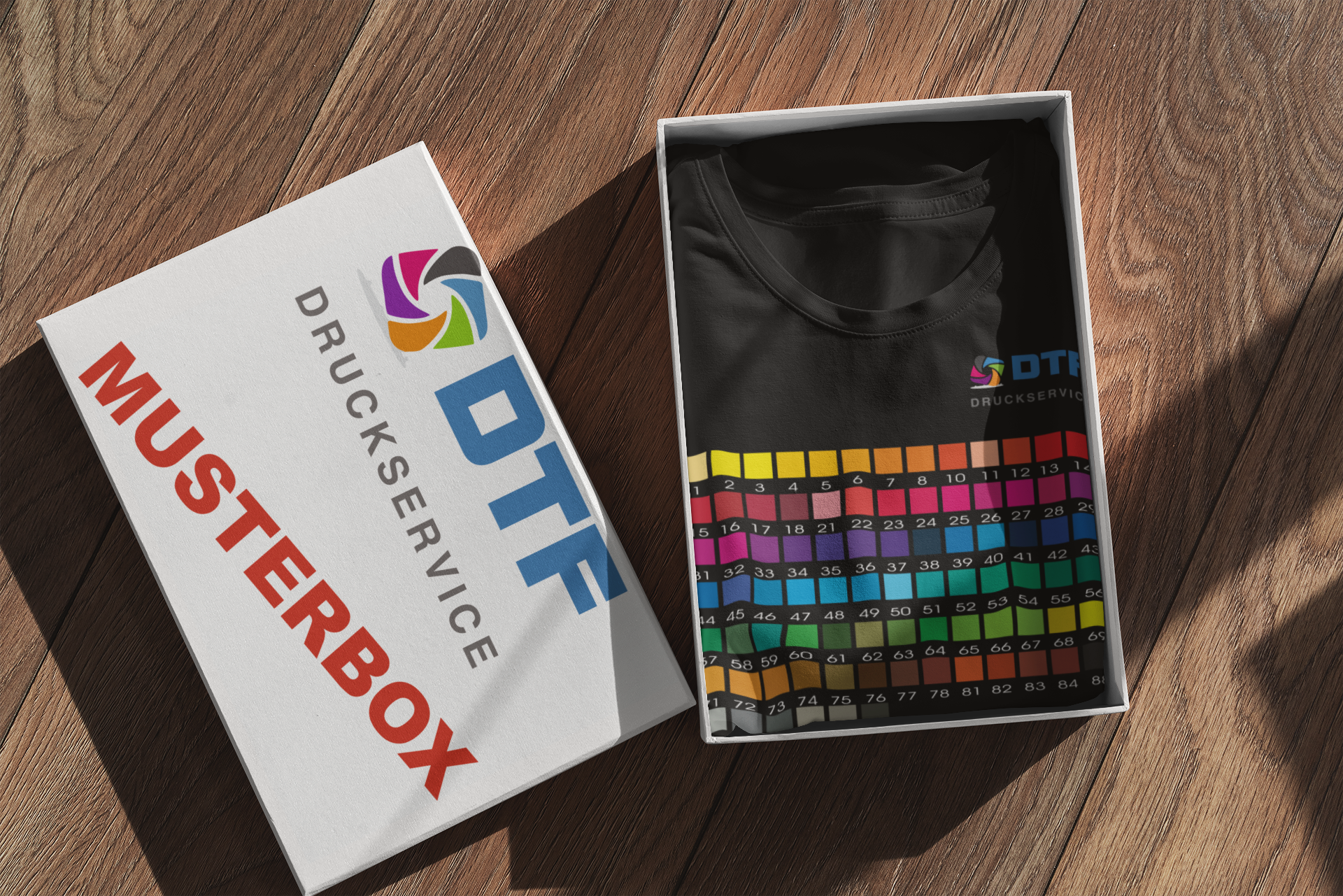 DTF-Musterbox